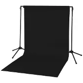 Savage Achtergrondrol 1,38 x 11 - Super Black (nr 20)