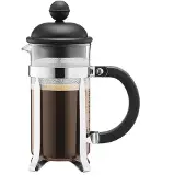 Bodum Caffettiera Coffee Maker 3 Cups - Koffiemaker Staal Black - 1913-01