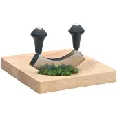 Kitchencraft Snijplank met Wiegemes