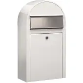Bobi Brievenbus Grande S 9016 i Wit