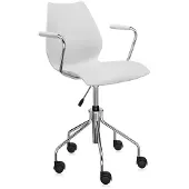 Kartell Maui Draaistoel Armchair | Pale Grey