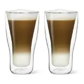 Luigi Bormioli dubbelwandige latte macchiatoglazen - 34 cl - 2 stuks