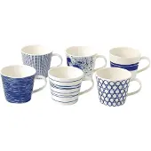 Royal Doulton Pacific beker - 0,39 l - 6-delig