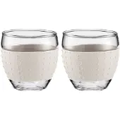 Bodum Pavina 11165-913 Set 2 Verre 0,1 L Blanc Crème