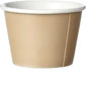 Viva Scandinavia Papercup Christina - Keramiek - 130 ml - Warm Sand