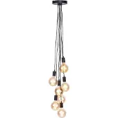 It's About Romi LED Hanglamp Oslo/H | 7X E27 Max 40W | Black