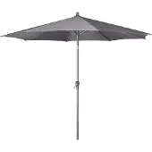 Platinum Riva stokparasol antraciet | Ø300cm ronde tuintafel