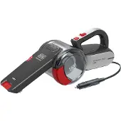 Black&Decker Kruimeldief Auto 12V Grijs/Rood