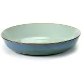 Serax Terres de Rêves schaal rond ø 21 cm lichtblauw-smokey blue