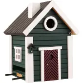 Wildlife Garden Vogelhuisje Multiholk Stugan- Nestkastje - - Groen - WG107