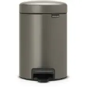 Brabantia NewIcon Pedaalemmer 3 Liter Platinum
