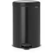 Brabantia NewIcon Pedaalemmer 20 Liter Mat Zwart