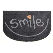 MD-ENTREE Schoonloopmat Elegance Smile antraciet 50x75 cm