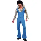 Smiffys Groovy 70's kostuum - Maatkeuze: Maat XL