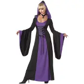 Vegaoo Paarse vampier outfit voor dames
