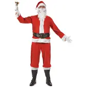 Vegaoo Kerstman kostuum voor volwassenen