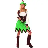 Vegaoo Robin Hood kostuum voor dames