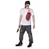 Vegaoo Zombie kostuum met uitstekende ribben