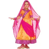 Vegaoo Bollywood prinses kostuum voor meiden