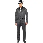 Generique Déguisement gangster homme Large