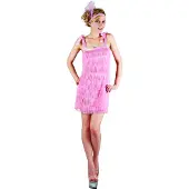 Vegaoo Roze charleston outfit voor vrouwen