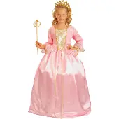 Vegaoo Luxe roze prinsessenkostuum voor meisjes