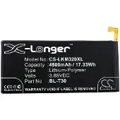 123accu LG BL-T30 / EAC63458501 accu (4500 mAh, huismerk)