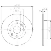 Textar 92096600 Remschijf