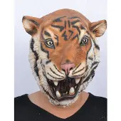 Vegaoo Integraal tijger masker voor volwassenen