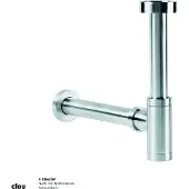 Clou Mini Suk designsifon, rvs geborst. speciaal voor fonteintjes