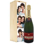 Piper-Heidsieck Champagne in bedrukte kist - Piper Heidsieck Brut (750ml)