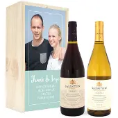 Yoursurprise Wijnpakket in bedrukte kist - Salentein - Pinot Noir en Chardonnay