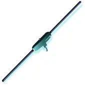 Calearo Antenne AM/FM binnenraam plak DIN M 2.4 m kabel