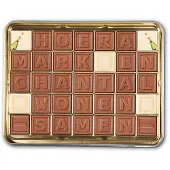 Yoursurprise Chocotelegram met persoonlijke boodschap - 35 letters
