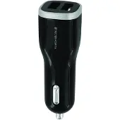 Mobiparts Autolader Dual USB 2.4A Zwart