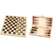 HOT Games Dam- en backgammonset - veldmaat 30mm - 29 x 14,5 x 4.5 cm