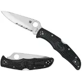 Spyderco Vouwmes Endura 4 Serrated Black