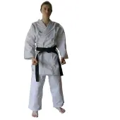 Arawaza karatepak Kata Deluxe WKF wit junior maat 150
