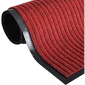 vidaXL Deurmat 120x180 cm PVC rood