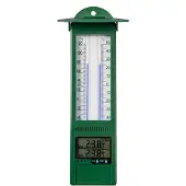 Nature Thermometer Min-max Digitaal Kunststof 9,5x2,5x24cm