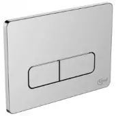 Ideal standard bedieningsplaat 23x17 cm softedge tweeknops