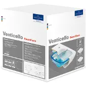Villeroy & Boch Venticello combipack closetcombinatie wandmodel afvoer horizontaal wit