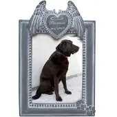 Happy-House - Fotolijst - Hond Kat - Herdenken - 16,5x4x24,5 cm - Grijs - Small