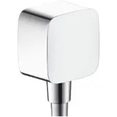 Hansgrohe fixfit muuraansluitbocht met terugslagklep, chroom