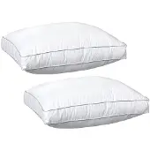 ISleep OrthoMedic Box Hoofdkussen Set (2 Stuks) - 50x60x10 (+2 Walra moltonslopen)