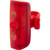 Knog POP r Fietsverlichting rode LED, red 2018 Batterijverlichting achter