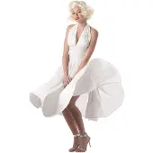 Vegaoo Sexy Marylin kostuum voor vrouwen