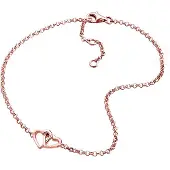 Elli Voetsieraden 'Herz' rose-goud