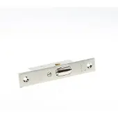 Lips 2072 Rolschootdeurslot | voorplaat messing vernickeld 25x150mm rechthoekig | DR 1+2+3+4 - 7326052
