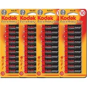 Kodak Extra Heavy AA Batterijen - Penlite - 40 Stuks
